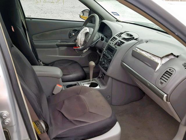 1G1ZT54875F304676 - 2005 CHEVROLET MALIBU LS 银色 照片 5