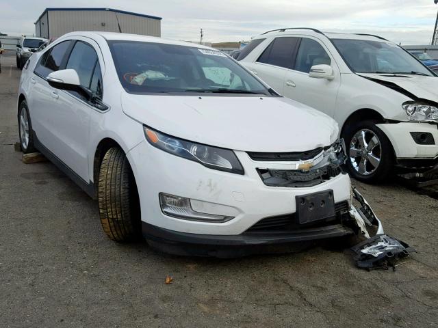 1G1RE6E42EU154001 - 2014 CHEVROLET VOLT WHITE photo 1