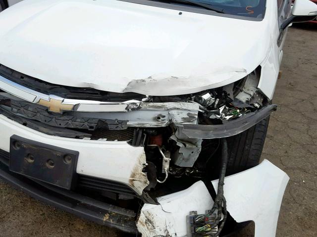 1G1RE6E42EU154001 - 2014 CHEVROLET VOLT WHITE photo 9