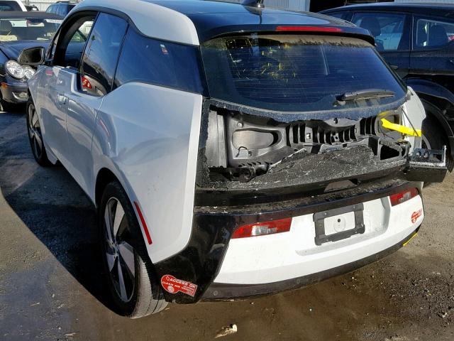 WBY1Z8C31HV895235 - 2017 BMW I3 REX WHITE photo 3