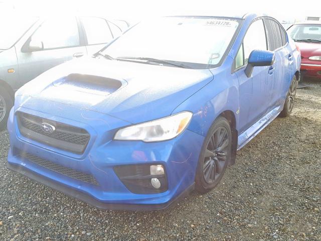 JF1VA1D60F8801759 - 2015 SUBARU WRX PREMIU BLUE photo 2