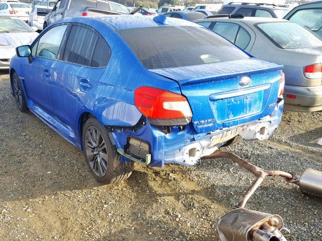 JF1VA1D60F8801759 - 2015 SUBARU WRX PREMIU BLUE photo 3