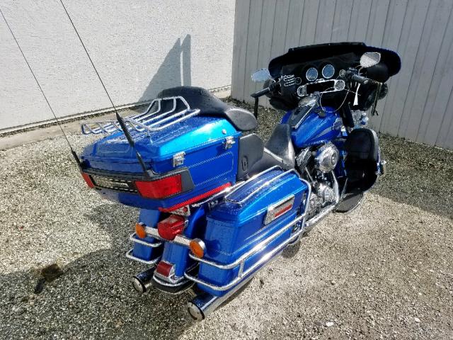 1HD1FC4157Y678115 - 2007 HARLEY-DAVIDSON FLHTCUI BLUE photo 4