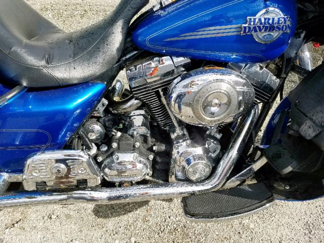 1HD1FC4157Y678115 - 2007 HARLEY-DAVIDSON FLHTCUI BLUE photo 7