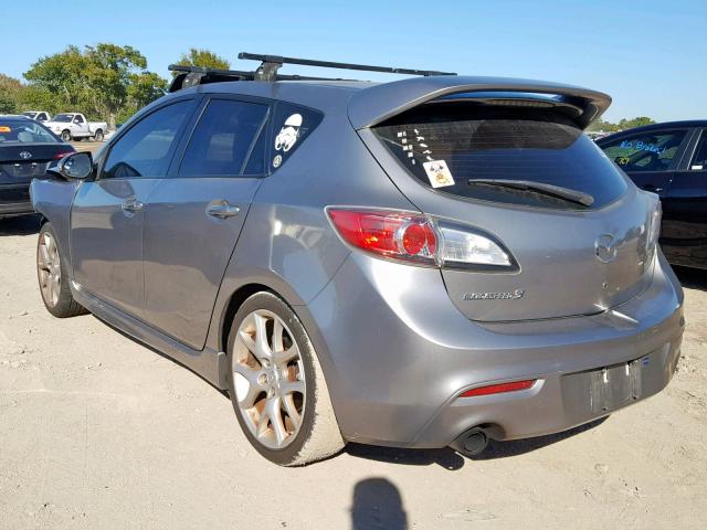 JM1BL1K33B1359031 - 2011 MAZDA SPEED 3 SILVER photo 3