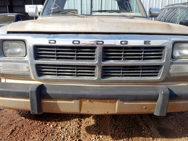 3B7HM13ZXPM167576 - 1993 DODGE W-SERIES W TWO TONE photo 9