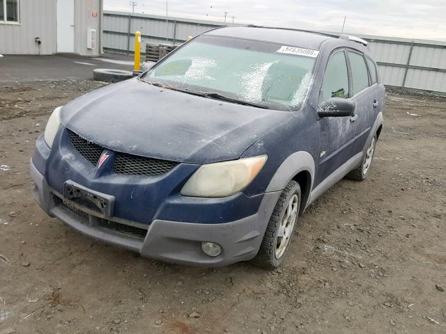 5Y2SL62833Z442986 - 2003 PONTIAC VIBE BLUE photo 2