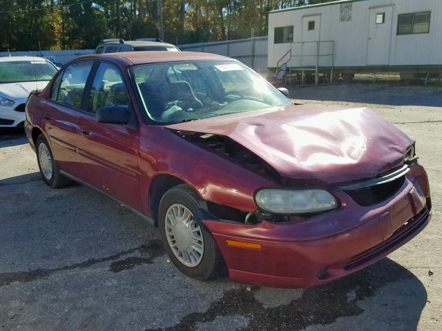 1G1ND52F34M615075 - 2004 CHEVROLET CLASSIC MAROON photo 1