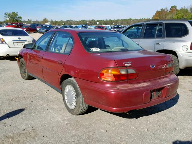 1G1ND52F34M615075 - 2004 CHEVROLET CLASSIC MAROON photo 3