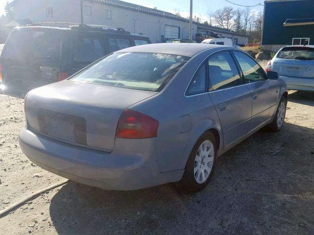 WAUEH64BX1N140636 - 2001 AUDI A6 2.8 QUA GRAY photo 4