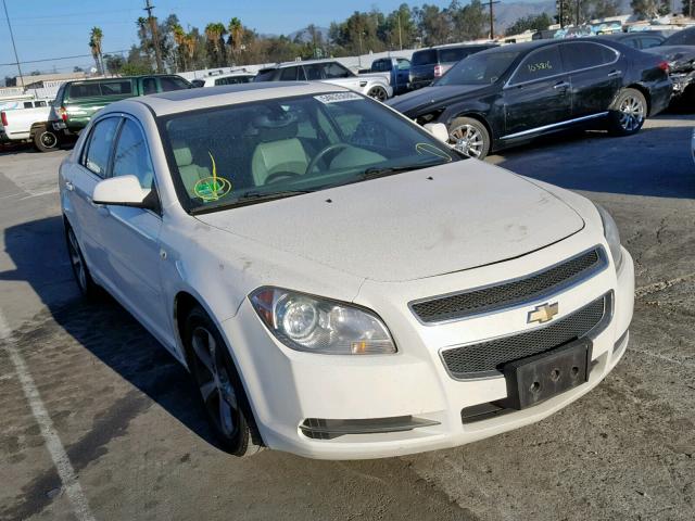 1G1ZJ57B884296035 - 2008 CHEVROLET MALIBU 2LT WHITE photo 1