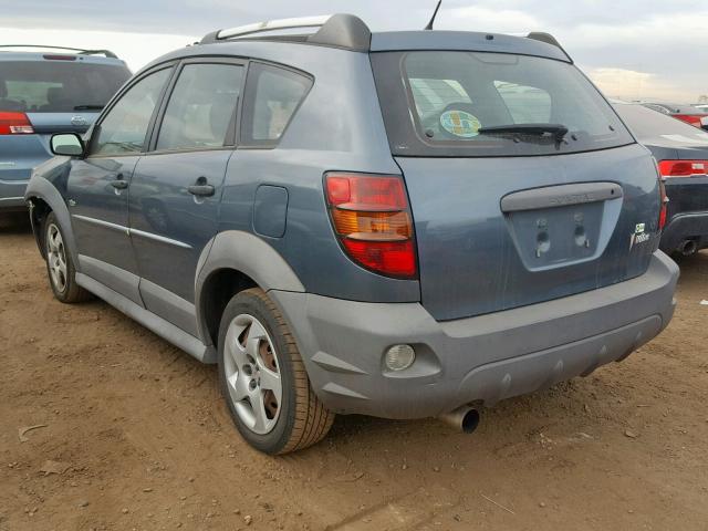 5Y2SL65837Z440723 - 2007 PONTIAC VIBE BLUE photo 3