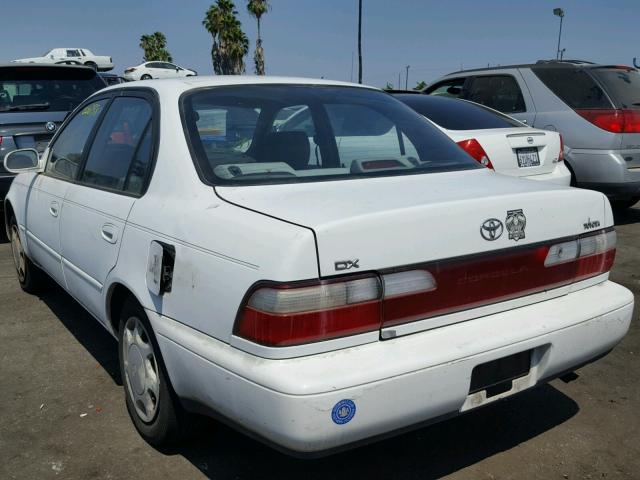 1NXBB02E5TZ420549 - 1996 TOYOTA COROLLA DX WHITE photo 3