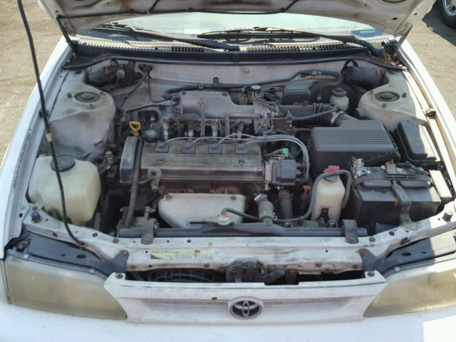 1NXBB02E5TZ420549 - 1996 TOYOTA COROLLA DX WHITE photo 7