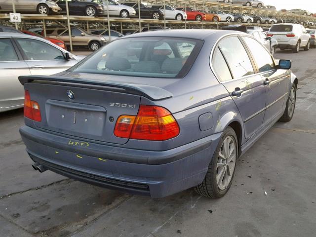 WBAEW53483PN31326 - 2003 BMW 330 XI BLUE photo 4