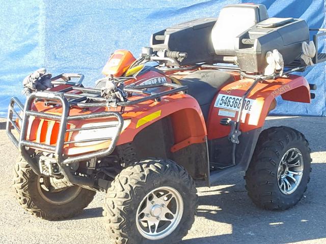 4UF06ATV36T252899 - 2006 ARCTIC CAT 700 EFI ORANGE photo 2