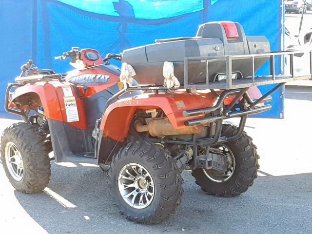 4UF06ATV36T252899 - 2006 ARCTIC CAT 700 EFI ORANGE photo 3