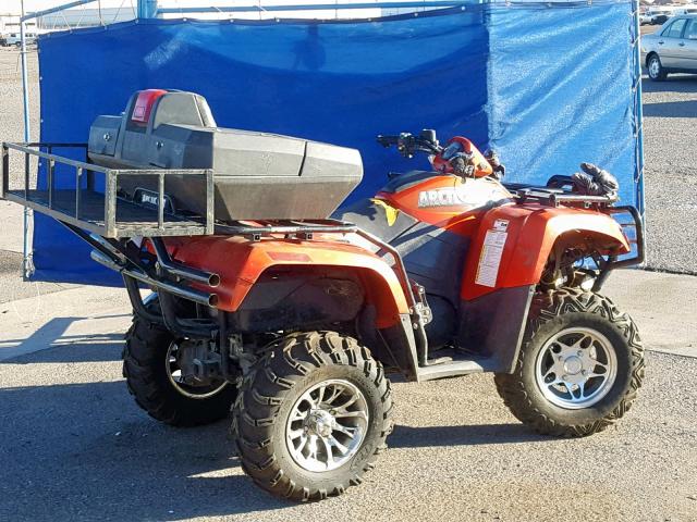 4UF06ATV36T252899 - 2006 ARCTIC CAT 700 EFI ORANGE photo 4