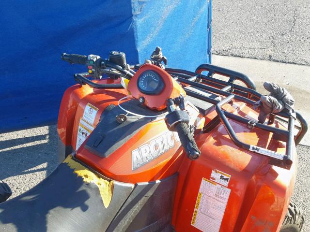 4UF06ATV36T252899 - 2006 ARCTIC CAT 700 EFI ORANGE photo 5