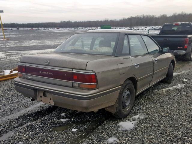 JF2BC63C3LH641546 - 1990 SUBARU LEGACY L BROWN photo 4