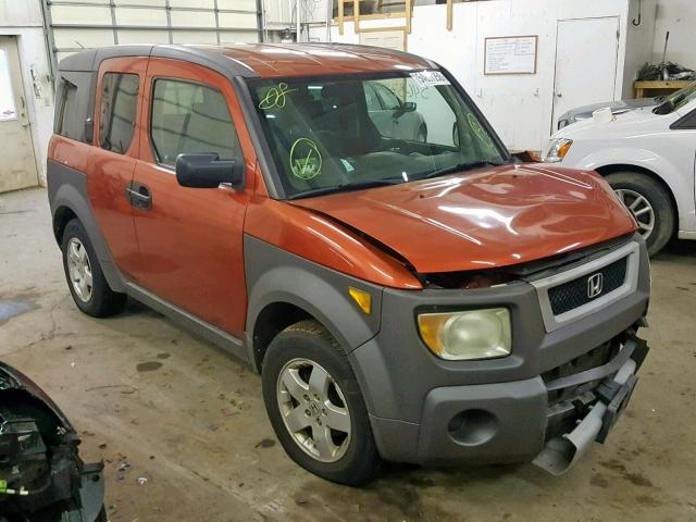 5J6YH28694L015711 - 2004 HONDA ELEMENT EX ORANGE photo 1