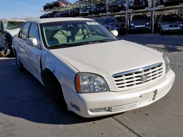 1G6KF57953U189852 - 2003 CADILLAC DEVILLE DT WHITE photo 1