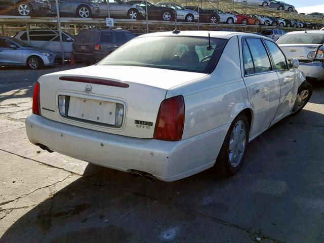 1G6KF57953U189852 - 2003 CADILLAC DEVILLE DT WHITE photo 4