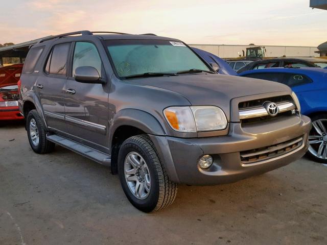 5TDBT48A65S249637 - 2005 TOYOTA SEQUOIA LI GRAY photo 1