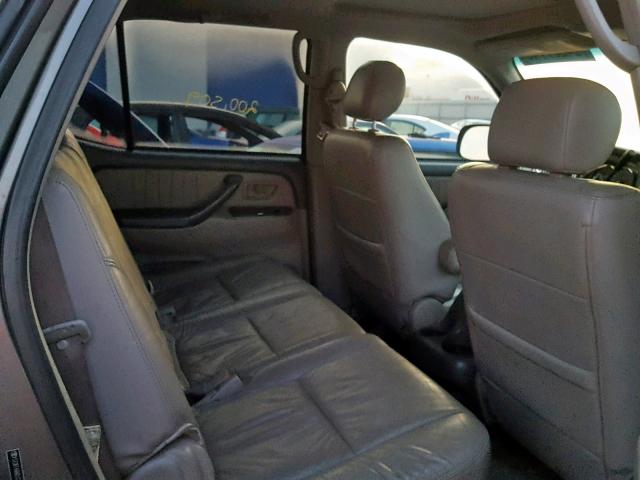 5TDBT48A65S249637 - 2005 TOYOTA SEQUOIA LI GRAY photo 6