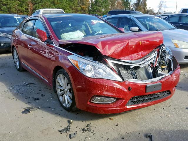 KMHFH4JG7DA216879 - 2013 HYUNDAI AZERA GLS BURGUNDY photo 1