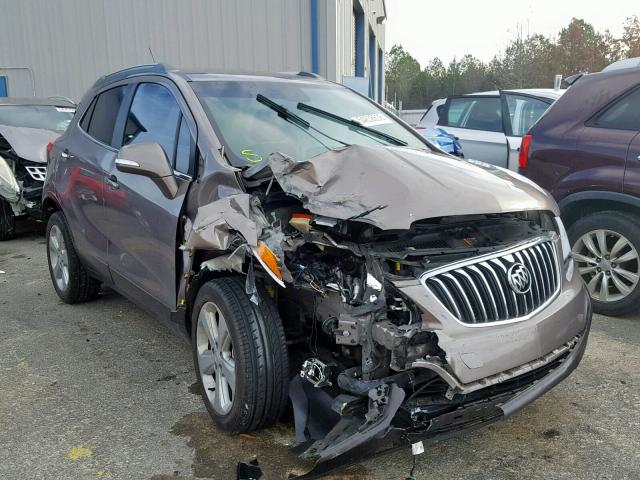 KL4CJASB5FB161191 - 2015 BUICK ENCORE BROWN photo 1