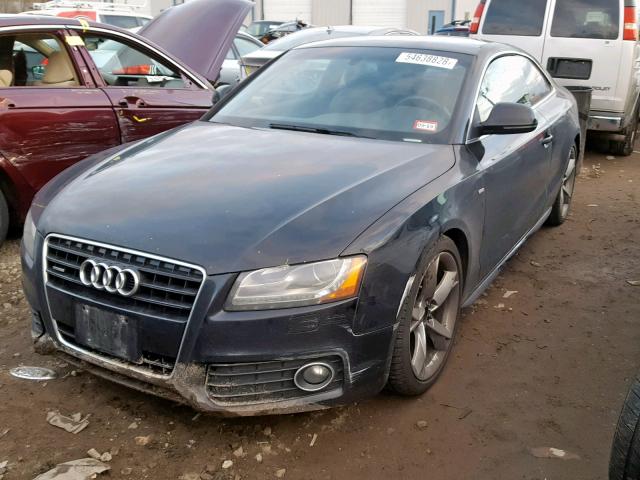 WAUDK78T89A025168 - 2009 AUDI A5 QUATTRO BLACK photo 2