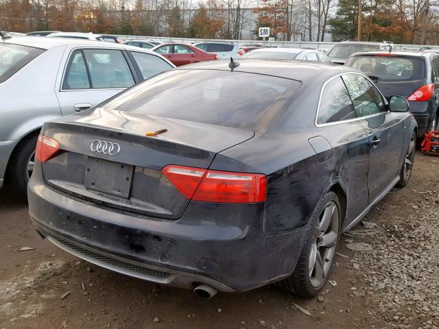 WAUDK78T89A025168 - 2009 AUDI A5 QUATTRO BLACK photo 4