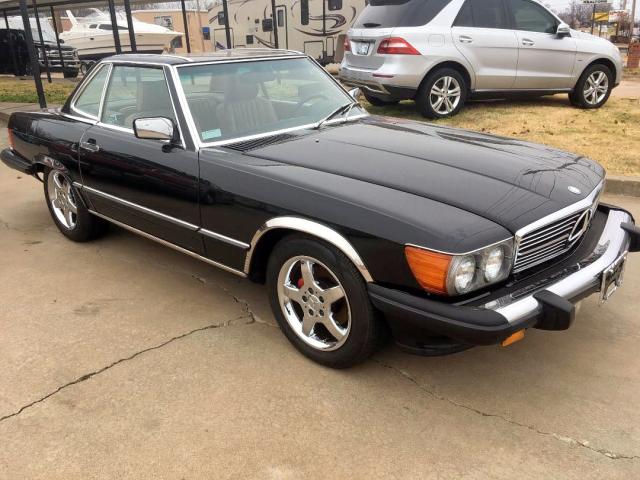 WDBBA48DXGA046880 - 1986 MERCEDES-BENZ 560 SL BLACK photo 1