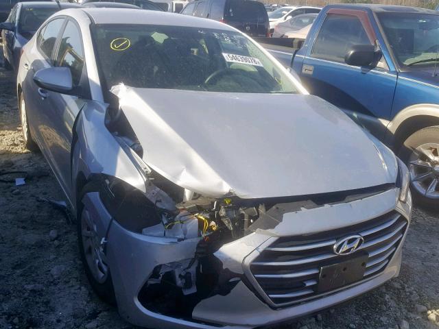 5NPD74LF5JH340849 - 2018 HYUNDAI ELANTRA SE SILVER photo 9