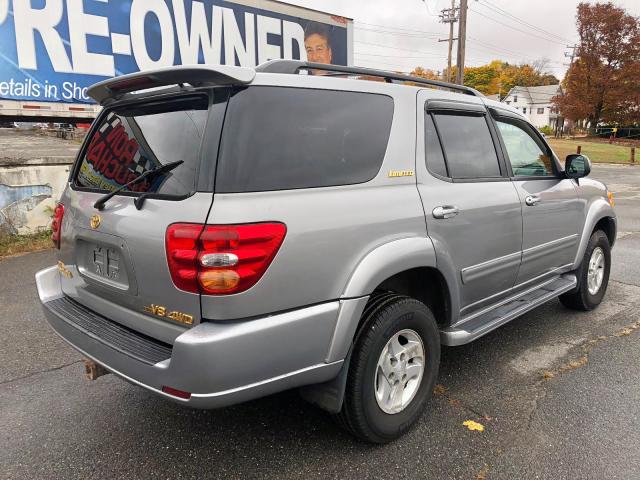 5TDBT48A31S014946 - 2001 TOYOTA SEQUOIA LI SILVER photo 10