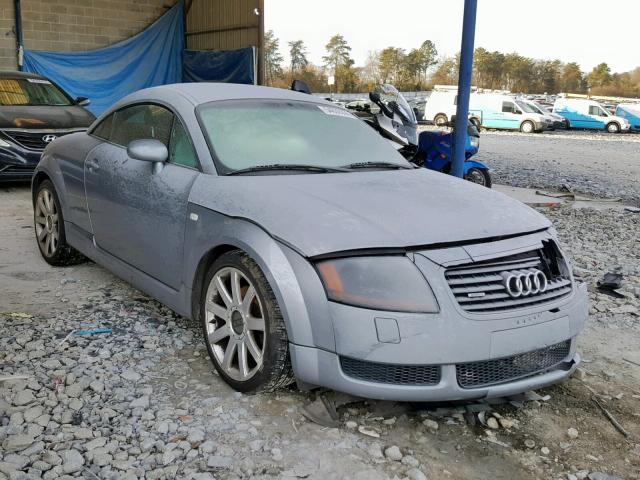 TRUWT28N321028858 - 2002 AUDI TT QUATTRO SILVER photo 1