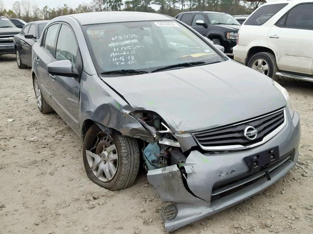 3N1AB6AP2BL713911 - 2011 NISSAN SENTRA 2.0 GRAY photo 1