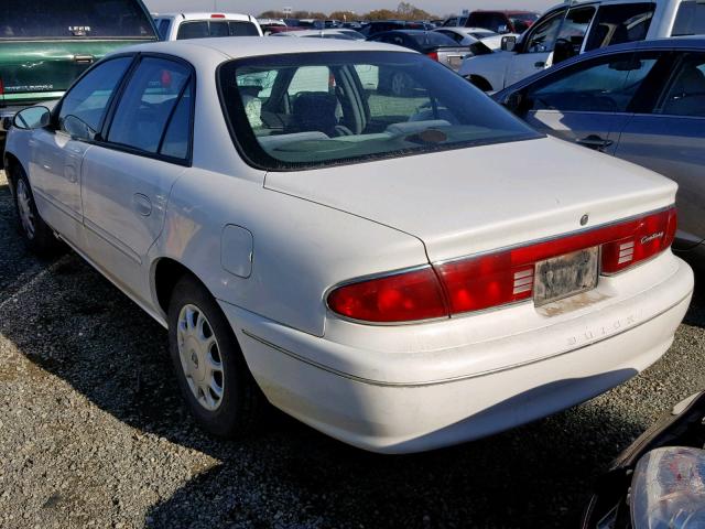 2G4WS52JX31135692 - 2003 BUICK CENTURY CU WHITE photo 3