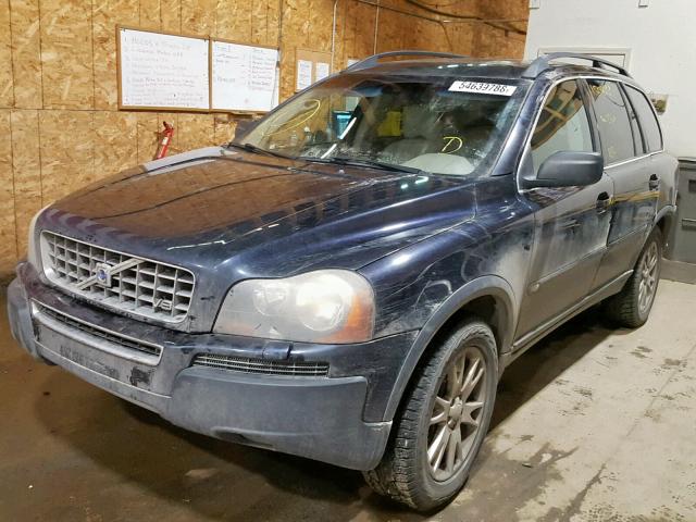 YV1CZ852151203423 - 2005 VOLVO XC90 V8 BLUE photo 2