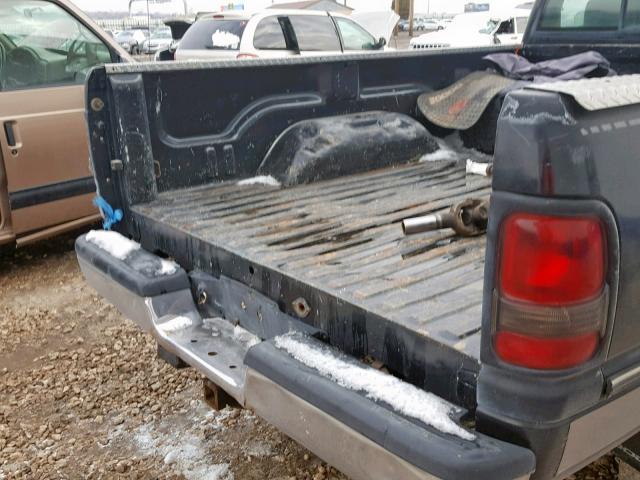 1B7KF26Z2SS231658 - 1995 DODGE PICKUP BLACK photo 9