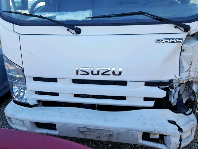 54DC4W1B8CS805236 - 2012 ISUZU NPR HD WHITE photo 7