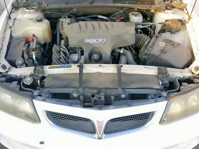 1G2HX54K124178748 - 2002 PONTIAC BONNEVILLE WHITE photo 7