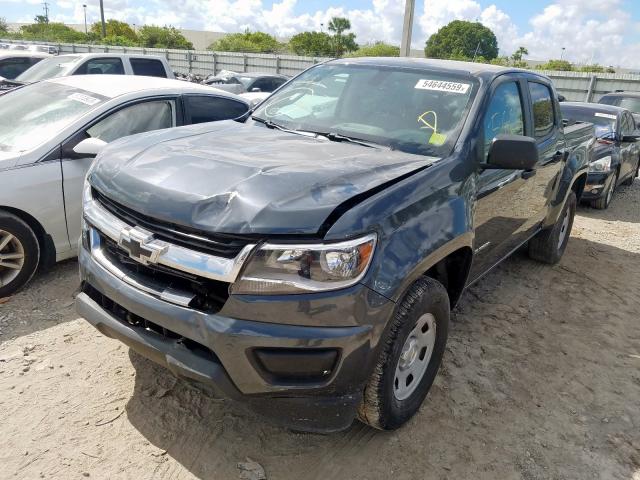 1GCGTBENXH1140925 - 2017 CHEVROLET COLORADO GRAY photo 2