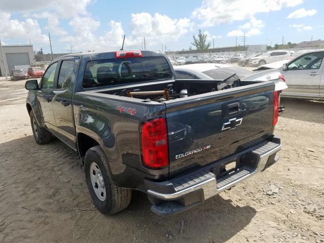 1GCGTBENXH1140925 - 2017 CHEVROLET COLORADO GRAY photo 3