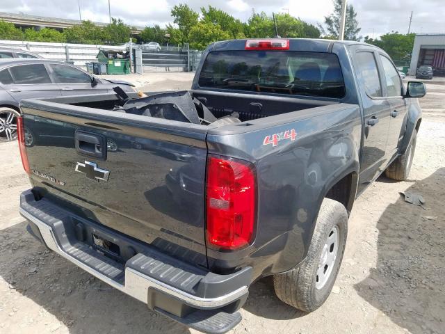 1GCGTBENXH1140925 - 2017 CHEVROLET COLORADO GRAY photo 4