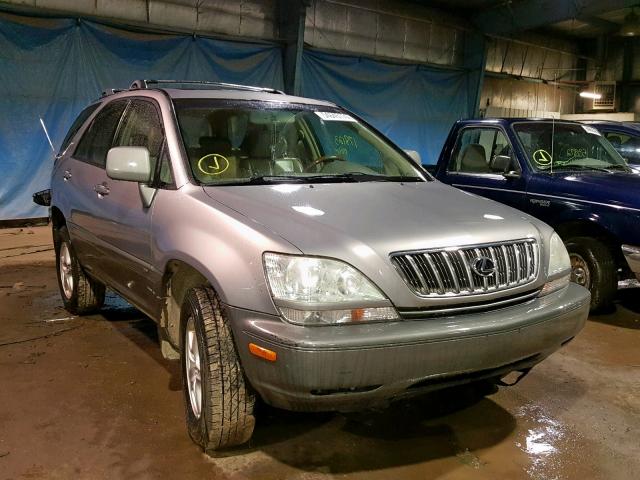 JTJHF10U210222483 - 2001 LEXUS RX 300 SILVER photo 1