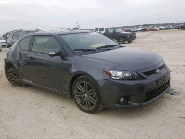 JTKJF5C71D3065610 - 2013 TOYOTA SCION TC ნაცრისფერი ფოტო 1