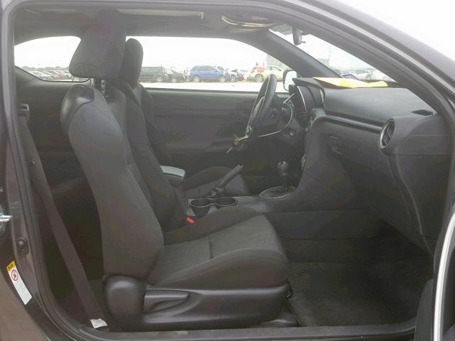 JTKJF5C71D3065610 - 2013 TOYOTA SCION TC ნაცრისფერი ფოტო 5