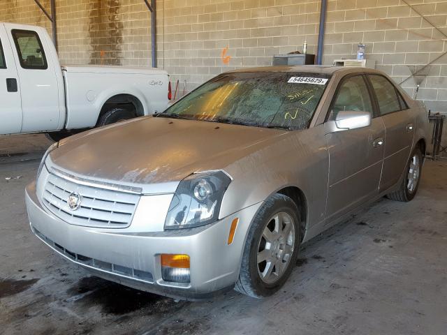 1G6DP577670140161 - 2007 CADILLAC CTS HI FEA SILVER photo 2